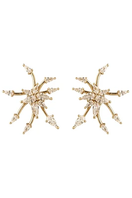 GRAMERCY STUDS- GLD/CLEAR
