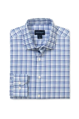 LS NEWPORT POPLIN PLAID