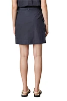 EYELET POCKET WRAP SKIRT (PA2938)