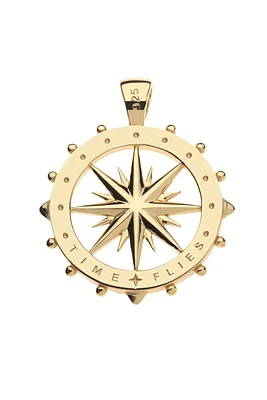 FOREVER SUNDIAL CUTOUT PENDANT- MINI TWIST CHAIN