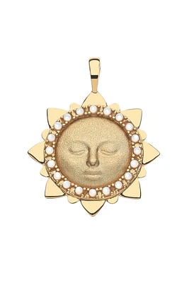 STRONG SHINE YOUR LIGHT MOP PENDANT- OMEGA WIRE CHAIN