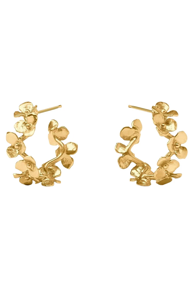 BLOOM SM HOOP- GLD