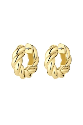 CREW HELIUM HOOPS- GLD