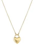 HEART PADLOCK NECKLACE- GOLD
