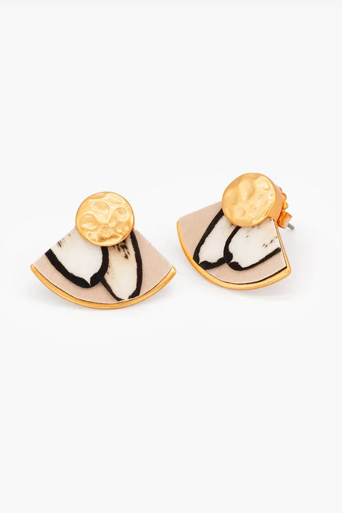PROUD LAND FAN EARRING