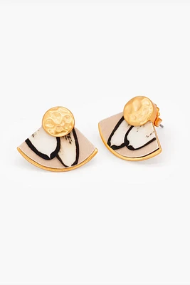 PROUD LAND FAN EARRING