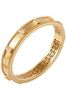 AURORA STONE HINGE BANGLE