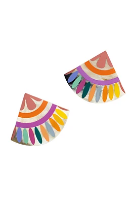 RAINBOW TILE EARRINGS
