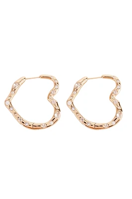 EROS HOOPS- GLD/CLEAR