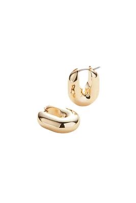 PUFFY U-LINK EARRINGS