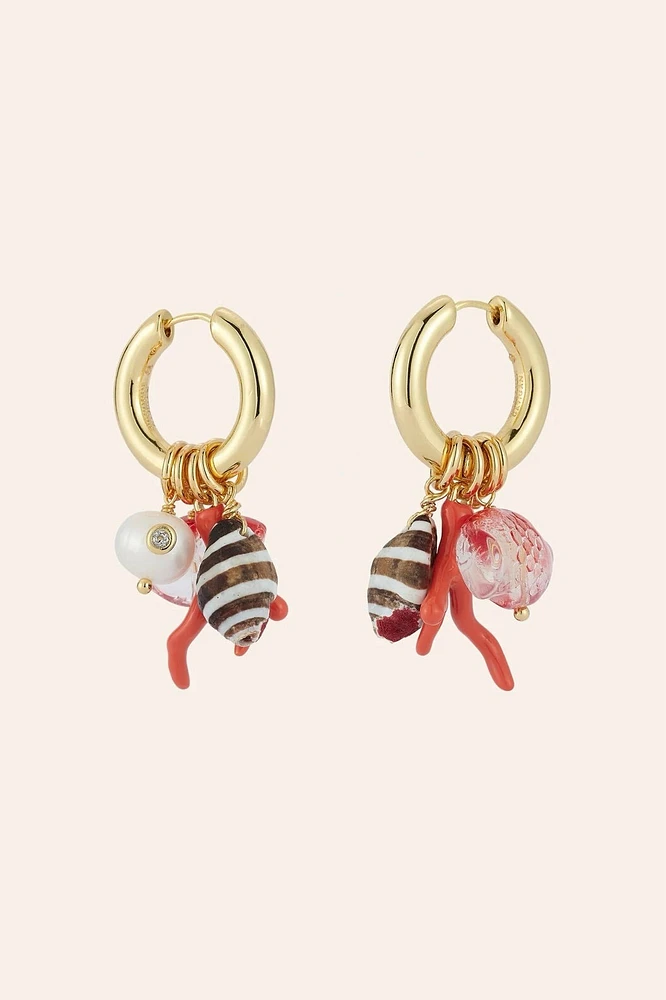 ADA HOOPS- GLD/MULTI