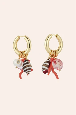 ADA HOOPS- GLD/MULTI