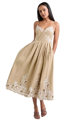 TRAILING PEONIES MAUDE DRESS