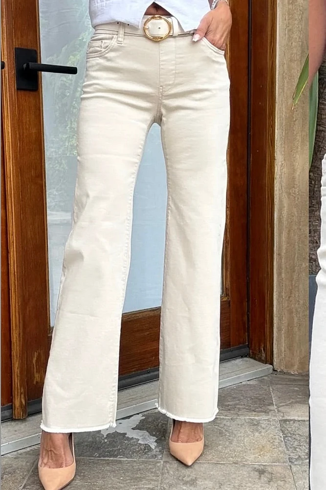 AMANDA  PANT- CREAM