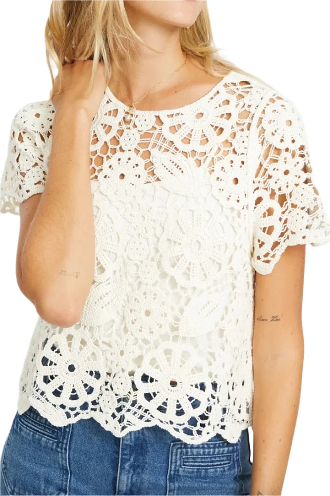 CARMEN LACE TOP