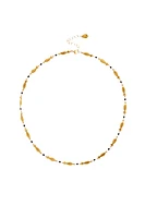 FISH & ONYX NECKLACE (NGZ-15244)