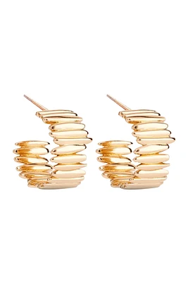 AZORA HOOPS- GLD