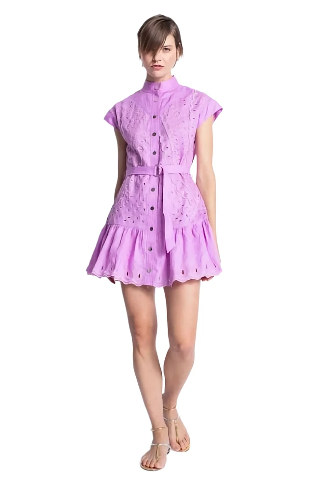 ARUBA EMBROIDERED DRESS