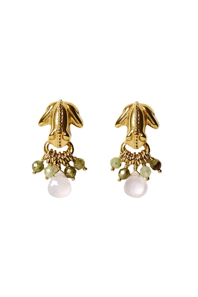 FROG POST EARRINGS (EG-5880)