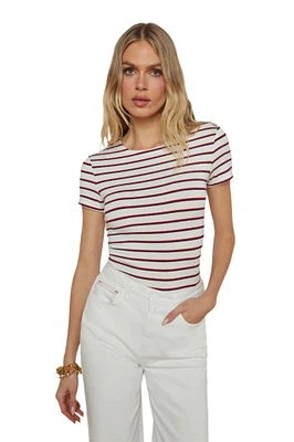 RESSI SS STRIPE TEE