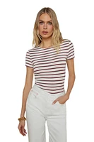 RESSI SS STRIPE TEE
