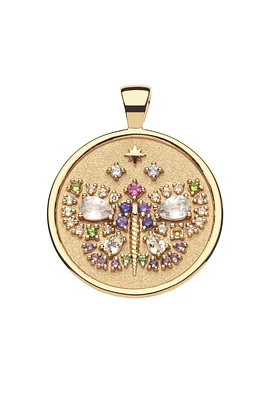 FREE STONE BUTTERFLY PENDANT- NO CHAIN