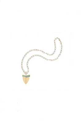PROTECT GUARDIAN OF SEA PENDANT- DRAWN LINK CHAIN
