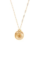 BEZEL WRAPPED PENDANT NECKLACE (NG-15283LQ)