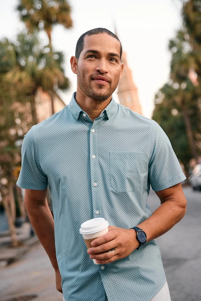 LEEWARD SS DRESS SHIRT