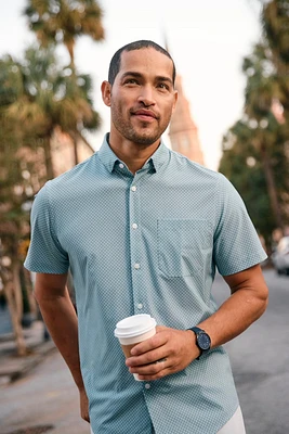 LEEWARD SS DRESS SHIRT