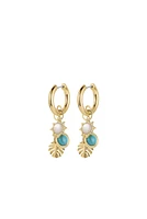 BEACH CLUSTER HOOPS- GLD