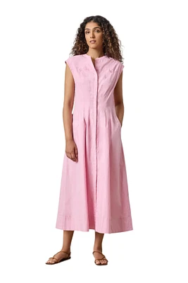 SLVLS SEAMED MAXI DRESS (PA2893)