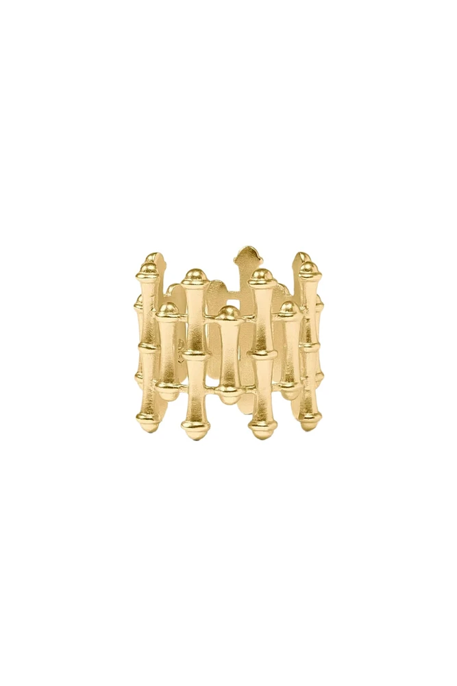 BAMBOO RING- GLD