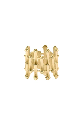BAMBOO RING- GLD