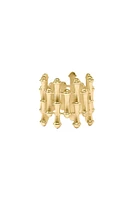 BAMBOO RING- GLD