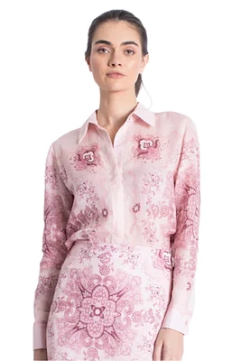 ANTOINETTE PRINT BLOUSE