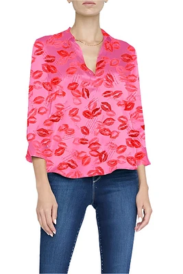 DANI 3/4 SLV BLOUSE (40126VKS)