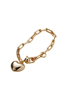 PUFFY HEART BRACELET