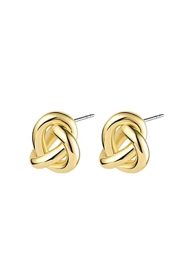 INFINITY KNOT STUDS- GLD
