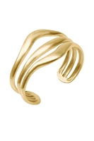WAVE CUFF- GLD