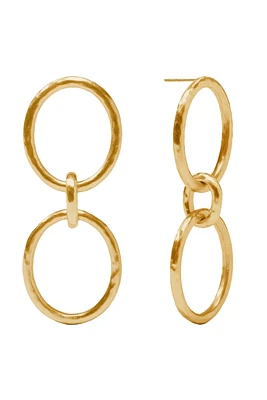 CATALINA DUO LINK EARRING- GLD