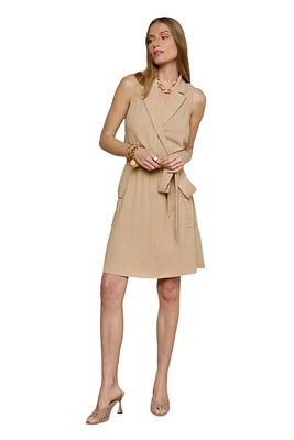 COSIMA MILITARY MINI DRESS