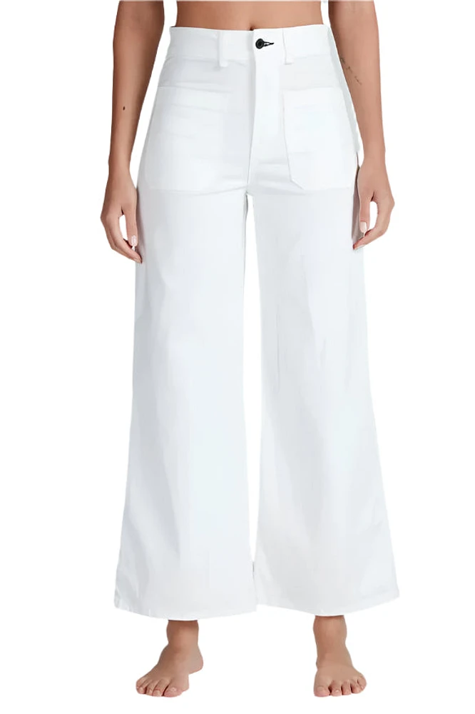 CROPPED SAILOR TWILL