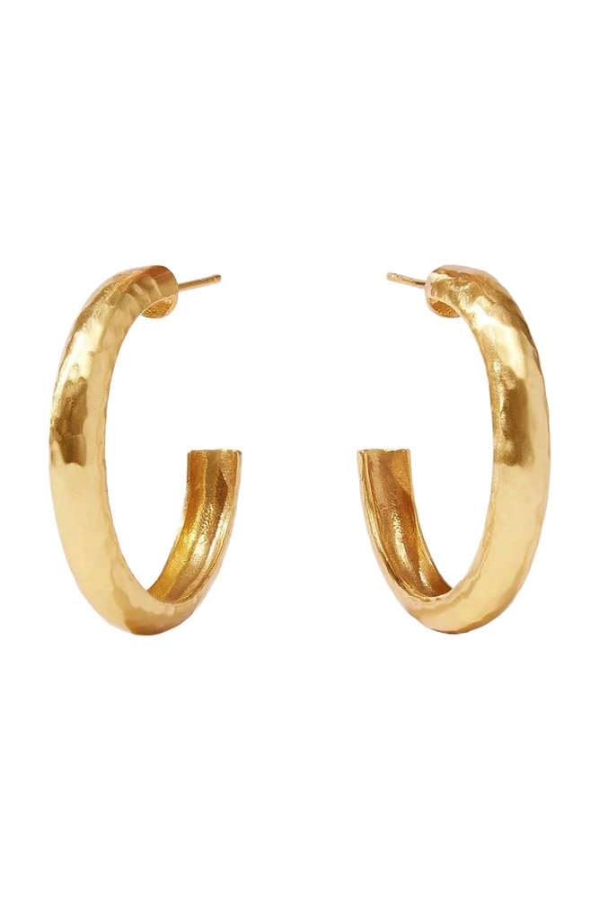 HAVANA HOOP MED- GLD