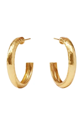 HAVANA HOOP MED- GLD
