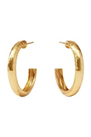 HAVANA HOOP MED- GLD