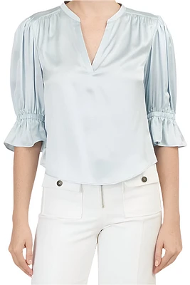 SPLIT NECK FIONA TOP