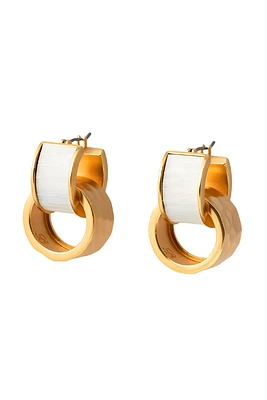 DUNMORE TWO PIECE HOOP GOLD