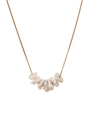 KESHI PEARLS ON CHAIN NECKACE (NG-14806)