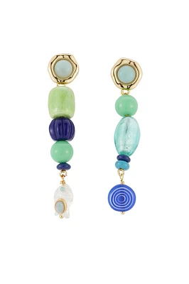 LINDY EARRINGS- BLUES